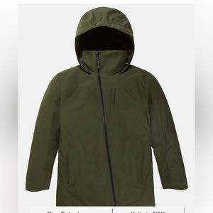 Women's Burton Pillowline GORE-TEX 2L Snowboard Jacket in Forest Night Size XS
